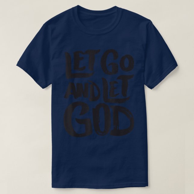 Låt Gud Christian Faith säga.. T Shirt (Design framsida)