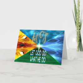Låt Gud göra vad han gör Anteckningskort