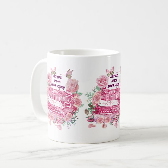 Låt Gud skriva din historia Kaffemugg (Framsida vänster)