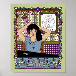 Låt Hair Down_A_8x10 Poster