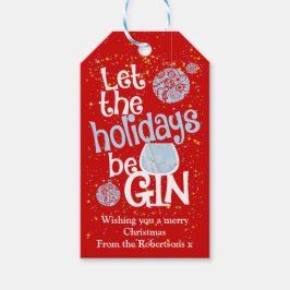 Låt Helgdagarna bli en fin jul Presentetikett