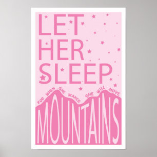Låt henne sova poster