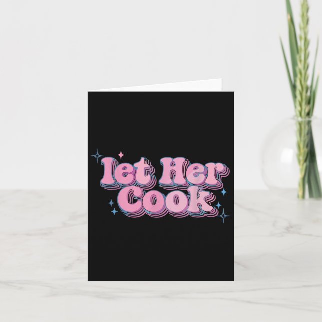 Låt hennes Cook Funny komma med på Internet Memes  Kort (Framsida)
