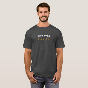 Lat Hollywood fem stjärnaT-tröja T-shirt