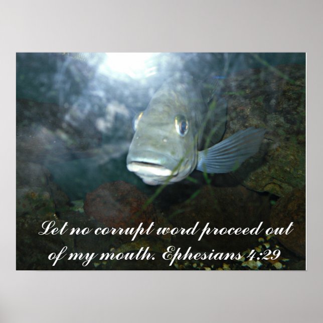 Låt ingen korrupt ord poster (Framsidan)