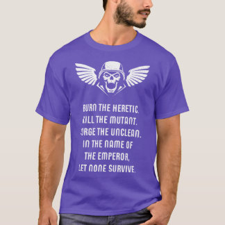 Låt ingen Överleva Wargaming Miniature Painter T Shirt