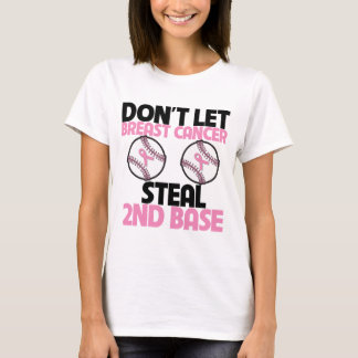 Låt inte bröstcancerskalan ligga på andra sidan ba t-shirt