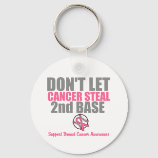 Låt inte cancer stanna kvar på andra basen nyckelring