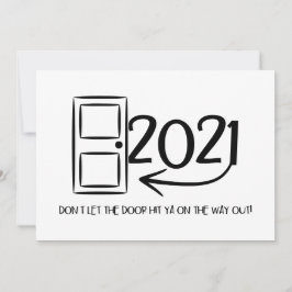 Låt inte dörren slå dig på vägen ut från jul