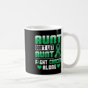 Låt inte faster bekämpa cancer ensam gallgångscanc kaffemugg
