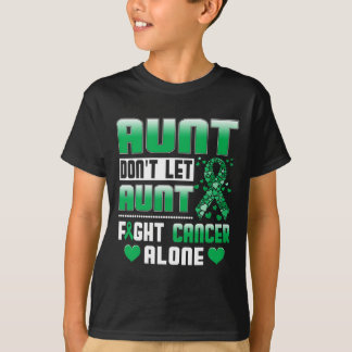 Låt inte faster bekämpa cancer ensam gallgångscanc t shirt