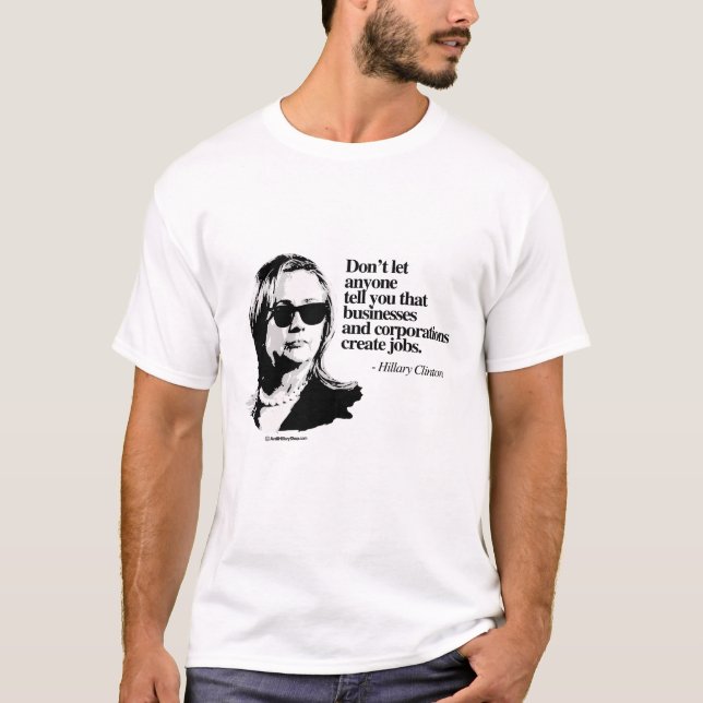 Låt inte någon berätta dig - Anti Hillary png.png Tee Shirt (Framsida)