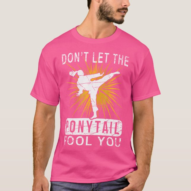 Låt inte påvens skugga dig Judo T Shirt (Framsida)