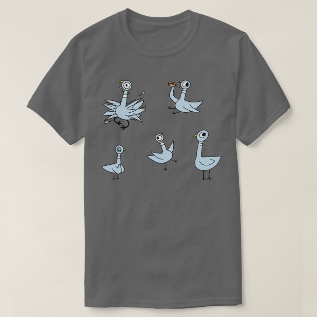 Låt inte Pigeon köra Buss 11 T Shirt (Design framsida)