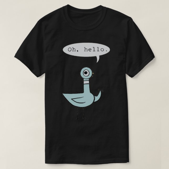Låt inte Pigeon köra Buss 3 T Shirt (Design framsida)