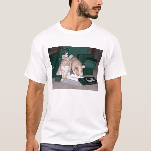 Låt inte Piggiesen äta alla dina Frango Mints Tee (Framsida)
