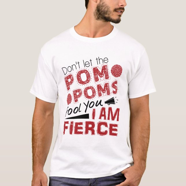 Låt inte pommarna skrämma dig. t shirt (Framsida)