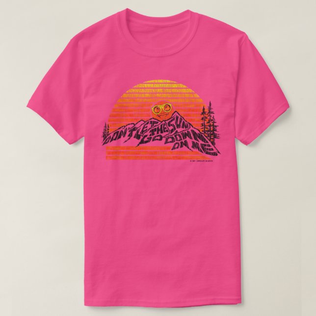 Låt inte Sol gå ner på mig T Shirt (Design framsida)