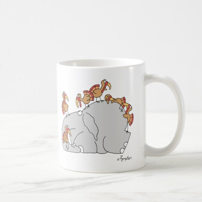 Låt inte turkonerna få ner dig kaffemugg (Höger)