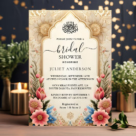 Låt Islam Nikah Arabiska Walima Muslim Möhippa Inbjudningar