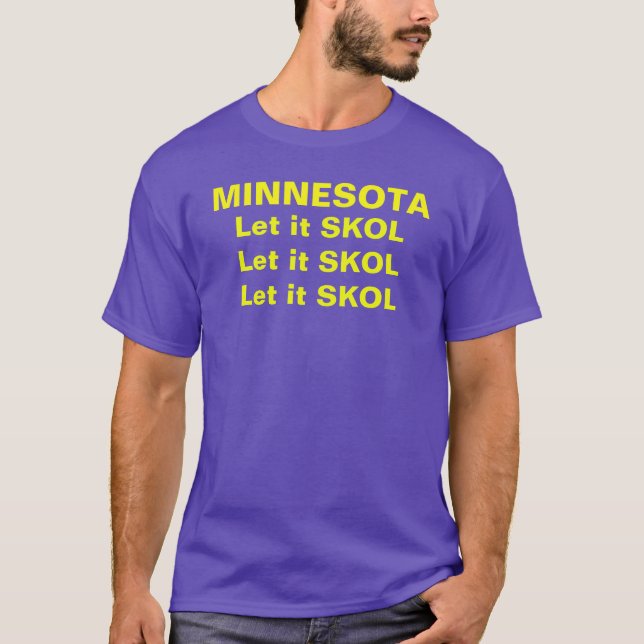 LÅT IT SKOL X3 T-Shirt (Framsida)