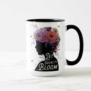 Låt jämställdhetblom - kaffemugg
