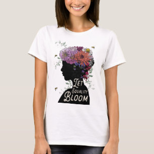 Låt jämställdhetblom - Slouchy pojkvänT-tröja T Shirt