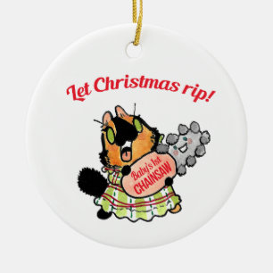 Låt julklappen bli prydlig julgransprydnad keramik