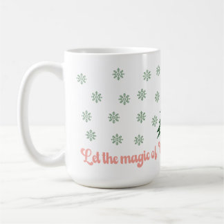 Låt julmagin fylla ditt hjärta kaffemugg
