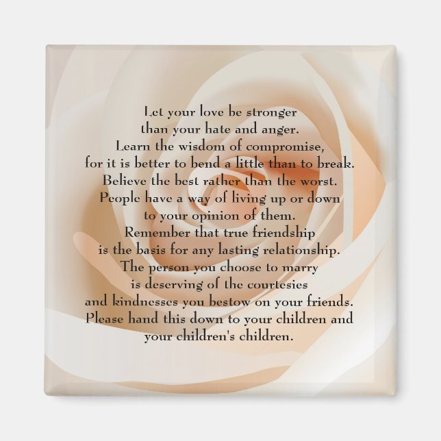 Låt kärlek bli starkare magnet (Framsidan)