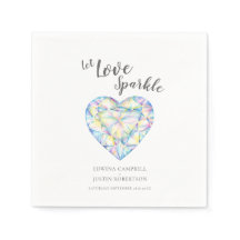 Låt kärlek gnistra diametra vattenfärgen bröllop i