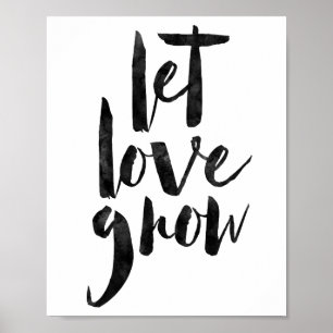 Låt Kärlek Grow Poster