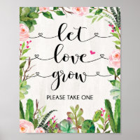 Låt Kärlek odla fiesta Cactus Möhippa Decor