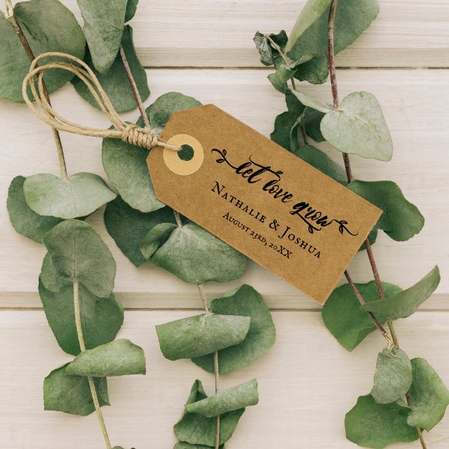 Låt Kärlek öka penselskriptet Bröllop Stämpel (Skapare uppladdad)