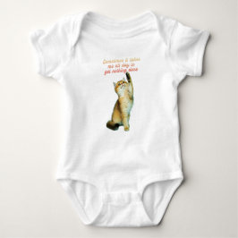 Lat kattälskare rolig söt katt t shirt