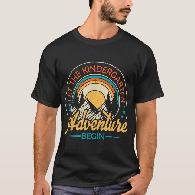 Låt Kindergarten Äventyr återvända till T Shirt (Framsida)