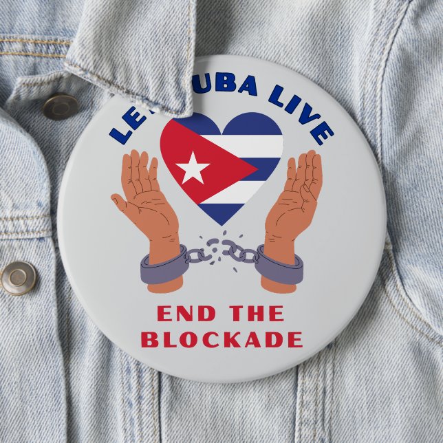 Låt Kuba Leva Knapp (In Situ)