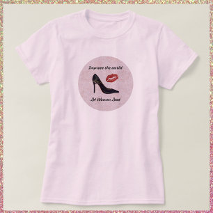 Låt kvinnor ta T-shirt