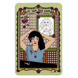 Låt kylskåpet hålla ned_A_4x6 Magnet