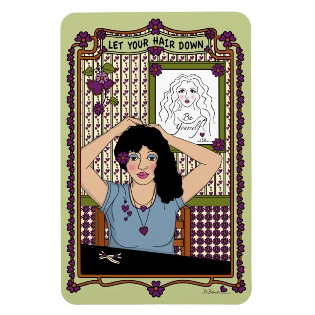 Låt kylskåpet hålla ned_A_4x6 Magnet (Vertikal)