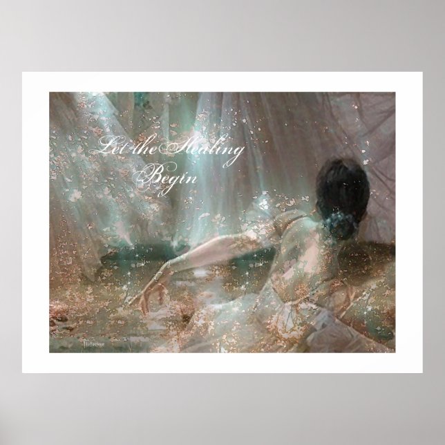 "Låt läkningen börja" Poster (Framsidan)