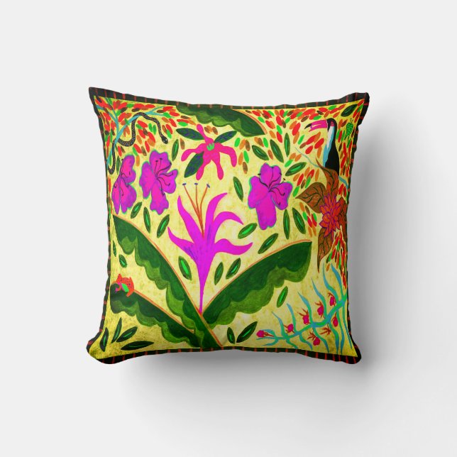 Låt landet rida Dekorativ kudde (Framsida)