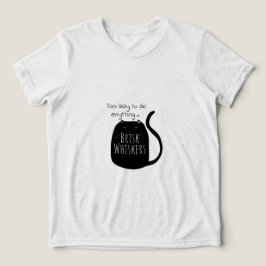 Lat lat svart katt t shirt