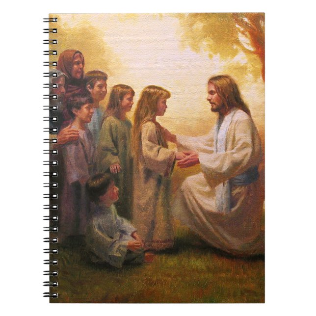 Låt lite barnkomen till mig journalen anteckningsbok (Framsidan)