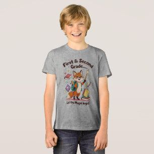 Låt Magic börja - första och andra Klass gå tillba T Shirt