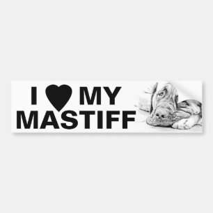 Lat Mastiff Bildekal
