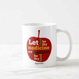 Låt maten vara din medicin APPLE Kaffemugg