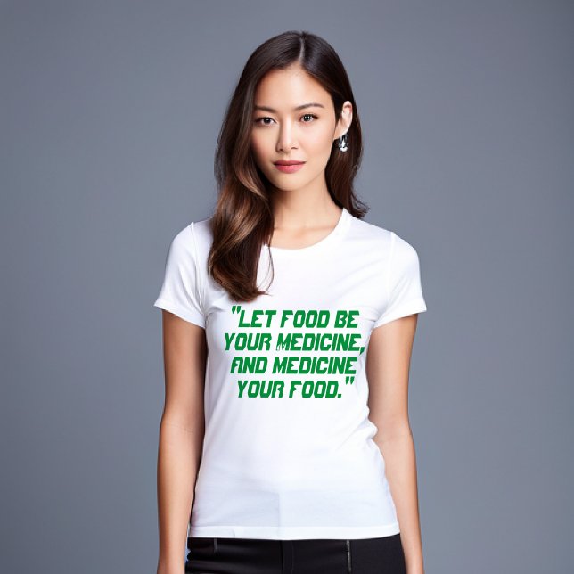Låt maten vara medicin: Lås upp läkningen T- Shirt T Shirt (Skapare uppladdad)