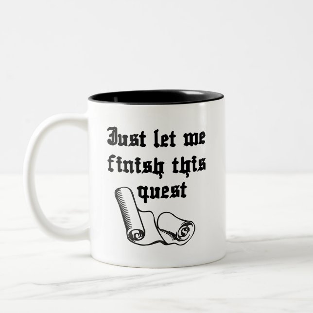 Låt mig bara Avsluta den här kaféet Mugg (Vänster)