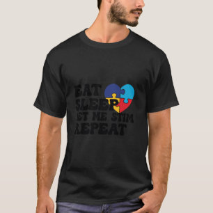 Låt mig bara kväva brorsan Kids Boys Funny Autism T Shirt